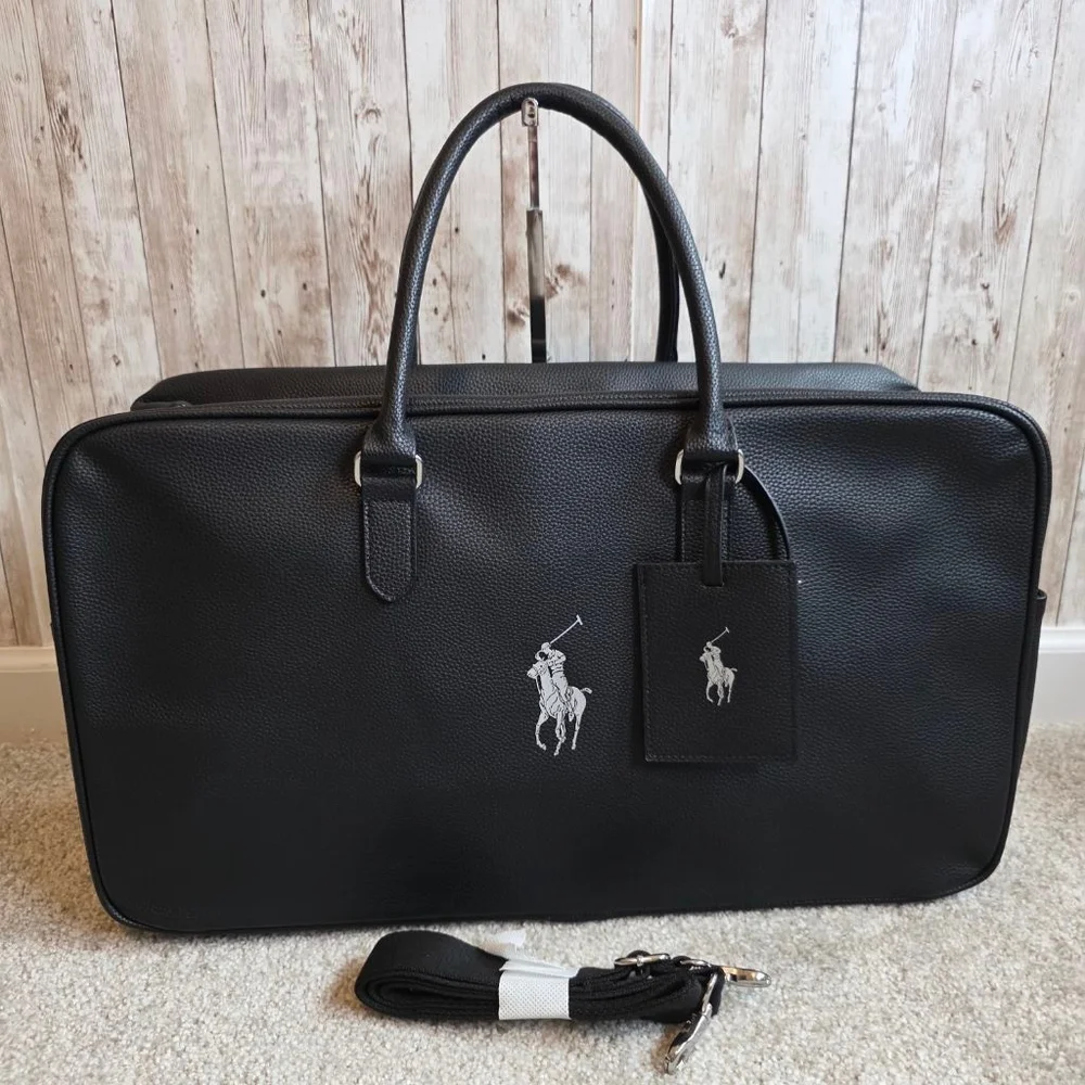 Polo Ralph Lauren Black Luggage & Travel Bag